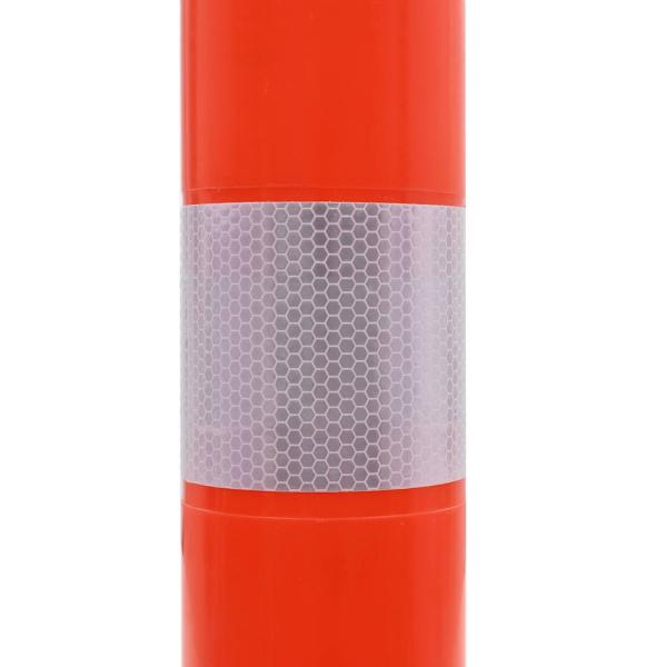 Verkehrspoller 2 Stk. Kunststoff 75 cm