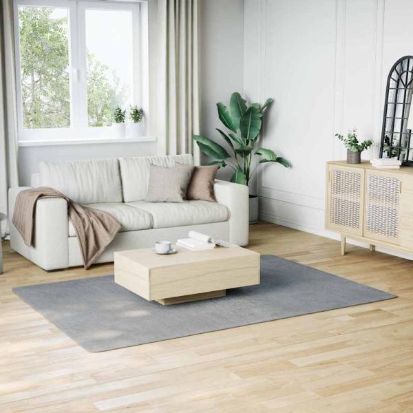 ARDEBO.de - Teppich Waschbar Flauschig Kurzflor 160x230 Rutschfest Grau