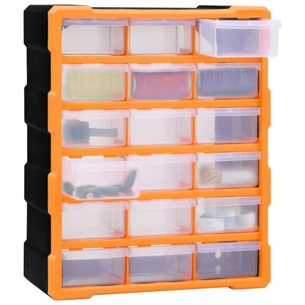 Multi-Schubladen-Organizer 18 Schubladen 38x16x47 cm