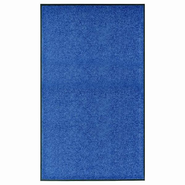 ARDEBO.de - Fußmatte Waschbar Blau 90x150 cm