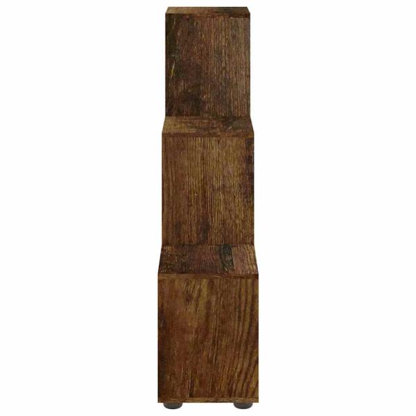 Treppenregal R?uchereiche 107 cm Holzwerkstoff