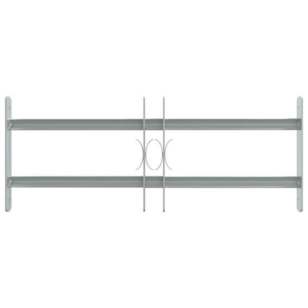 Fenstergitter Verstellbar mit 2 Querstäben 500-650 mm
