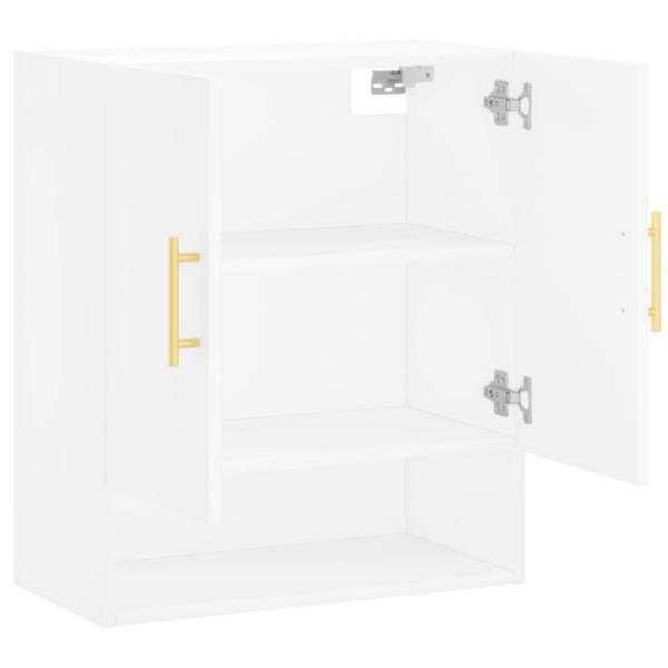 Wandschrank Wei? 60x31x70 cm Holzwerkstoff