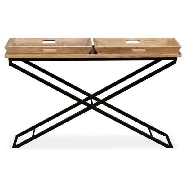 Konsolentisch Mangoholz Massiv 130 x 40 x 80 cm