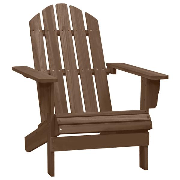 ARDEBO.de - Gartenstuhl Holz Braun