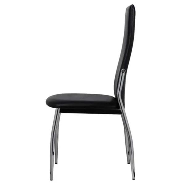 Esszimmerst?hle 2 Stk. Schwarz Kunstleder
