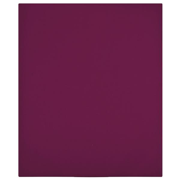 ARDEBO.de - Spannbettlaken 2 Stk. Jersey Bordeauxrot 180x200 cm Baumwolle