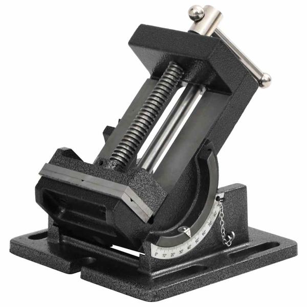 ARDEBO.de - Maschinenschraubstock Kippbar Handbetrieben 110 mm