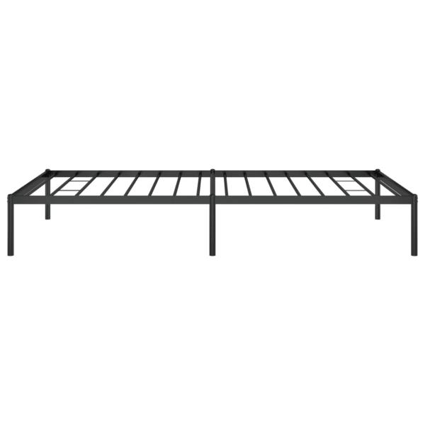 Bettgestell Metall Schwarz 107x203 cm
