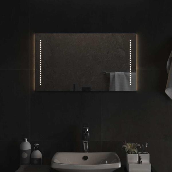 ARDEBO.de - LED-Badspiegel 70x40 cm