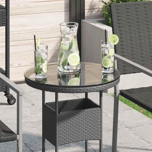 ARDEBO.de - Tischplatte aus gehärtetem Glas rund 400 mm