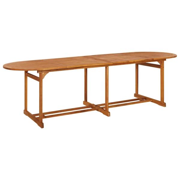 ARDEBO.de - Garten-Esstisch 280x90x75 cm Massivholz Akazie