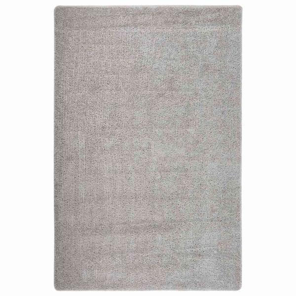 ARDEBO.de - Shaggy-Teppich Hellgrau 200x290 cm Rutschfest