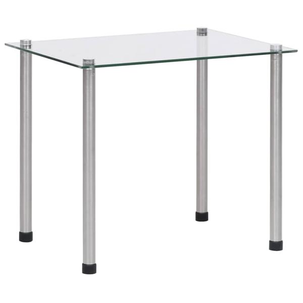 Satztische 3-tlg. Transparent Hartglas