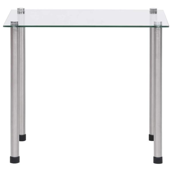 Satztische 3-tlg. Transparent Hartglas