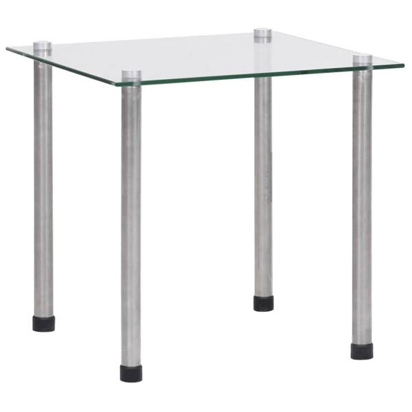 Satztische 3-tlg. Transparent Hartglas