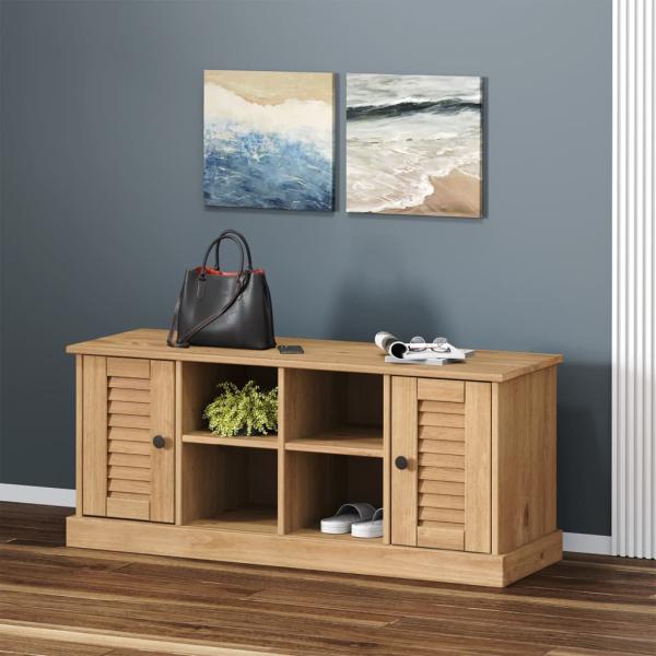 ARDEBO.de - Schuhbank VIGO 106x35x45 cm Massivholz Kiefer