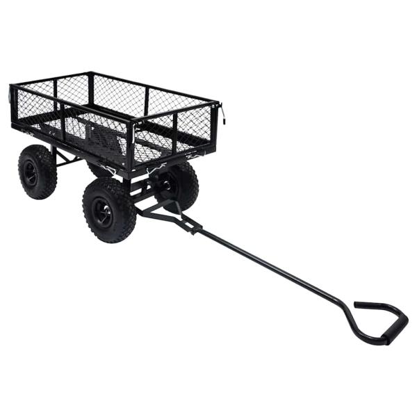 ARDEBO.de - Gartenwagen Schwarz 250 kg