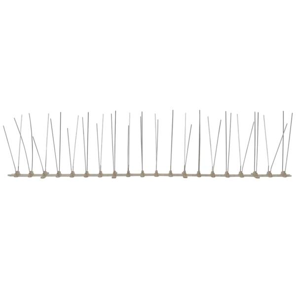 6-tlg. Vogelabwehr-Spikes-Set 3 m Kunststoff 4-reihig