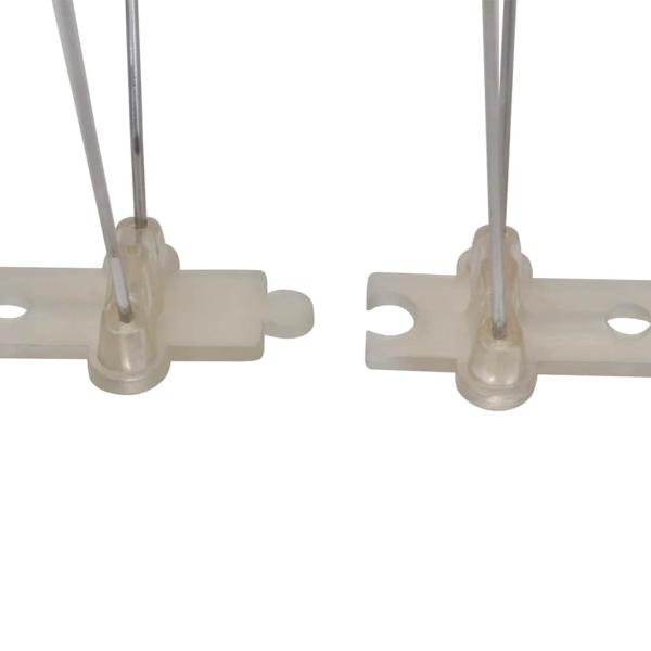 6-tlg. Vogelabwehr-Spikes-Set 3 m Kunststoff 4-reihig