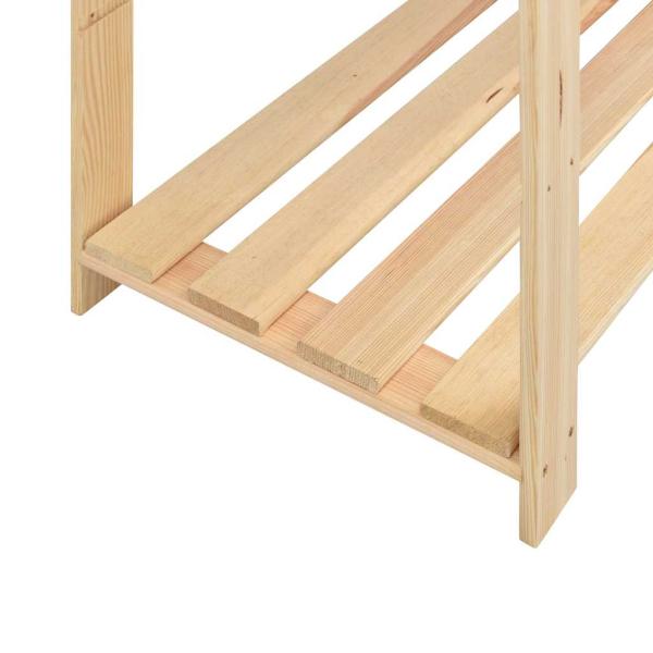 Lagerregal mit 5 B?den 170?38?170 cm Kiefer Massivholz 500 kg