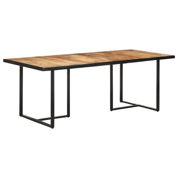 ARDEBO.de - Esstisch 200 cm Raues Mangoholz