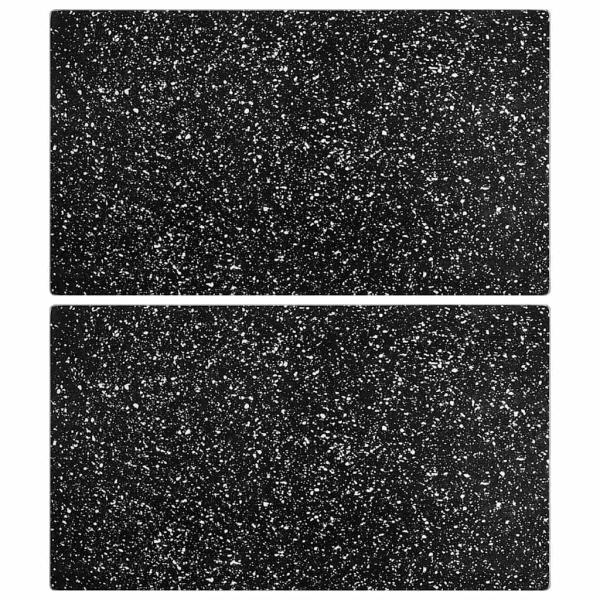 ARDEBO.de - Schneidebretter 2 Stk. in Granitoptik Hartglas