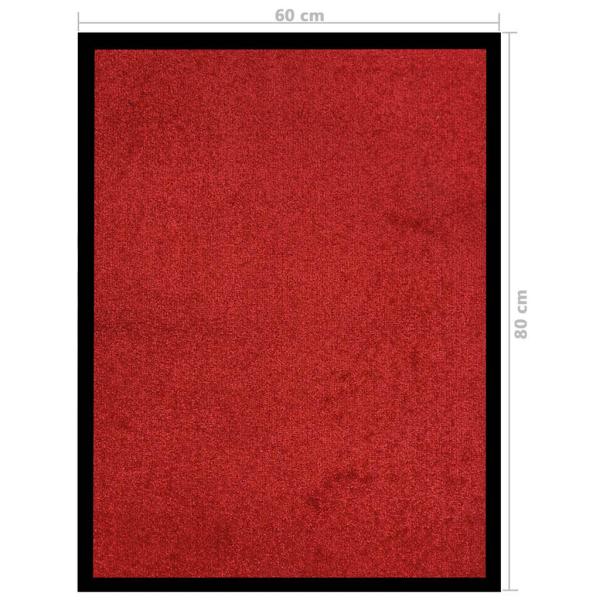Fußmatte Rot 60x80 cm