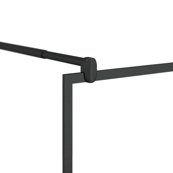 Duschwand f?r Begehbare Dusche mit Klarem ESG Glas 115x195 cm