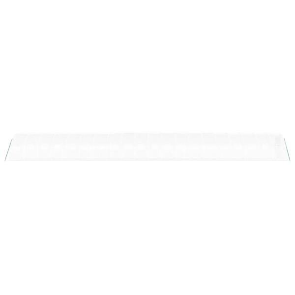 Gewächshaus mit Stahlrahmen Weiß 60 m² 20x3x2 m