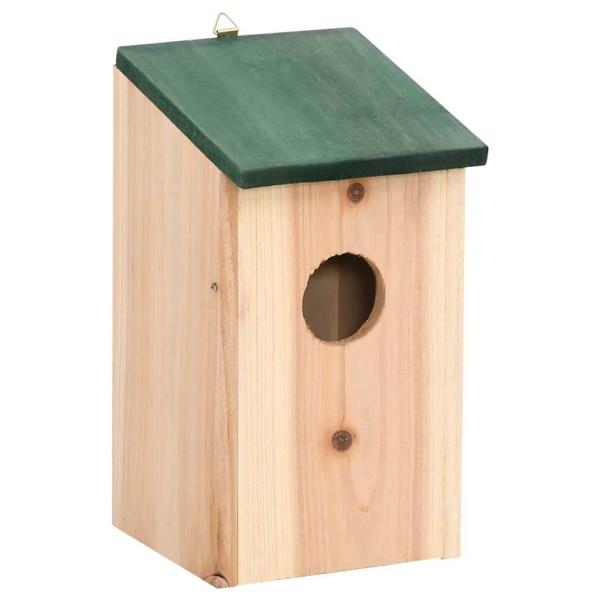 Vogelhäuser 8 Stk. Holz 12x12x22 cm
