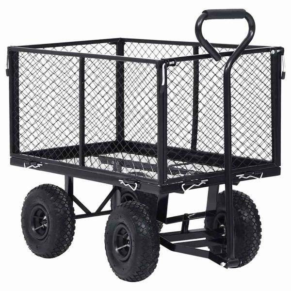 Gartenwagen Schwarz 350 kg