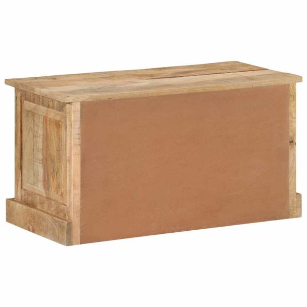 Schuhbank 85x40x45 cm Massivholz Mango