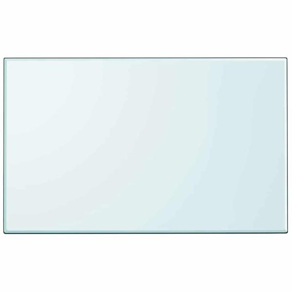 ARDEBO.de - Tischplatte aus gehärtetem Glas rechteckig 1000x620 mm