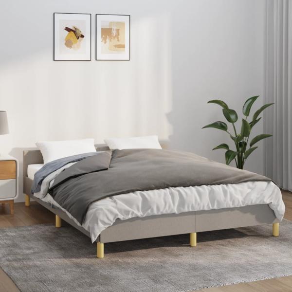 ARDEBO.de - Gewichtsdecke mit Bezug Grau 122x183 cm 5 kg Stoff