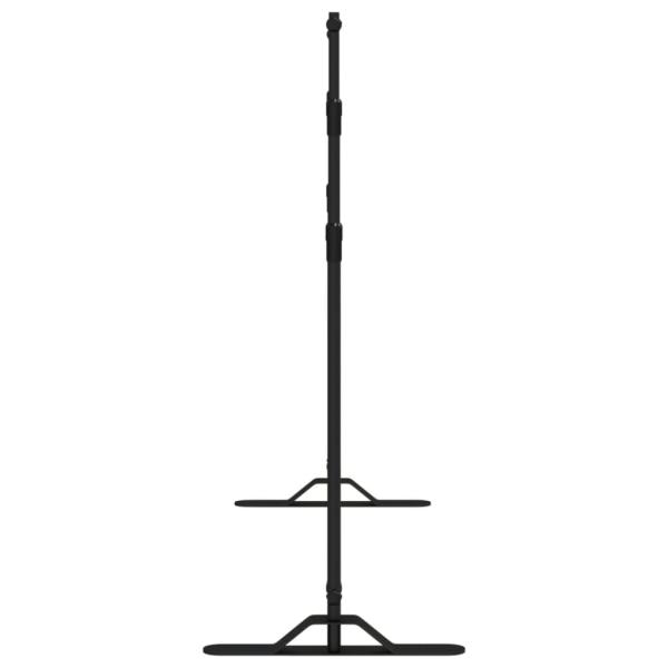 Hintergrundstative 2 Stk. Schwarz 305x243 cm Stahl