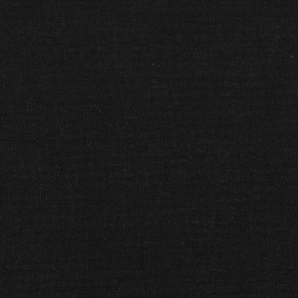 Kopfteil mit Ohren Schwarz 147x23x118/128 cm Stoff