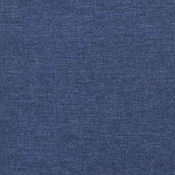 Kopfteil mit Ohren Blau 183x16x78/88 cm Stoff