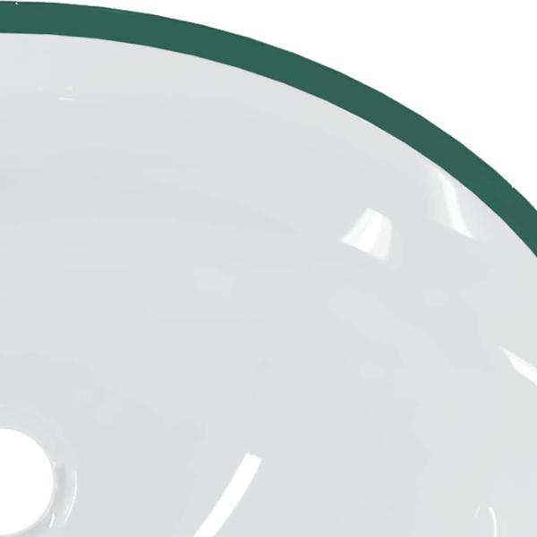 Waschbecken Glas 50x37x14 cm Transparent