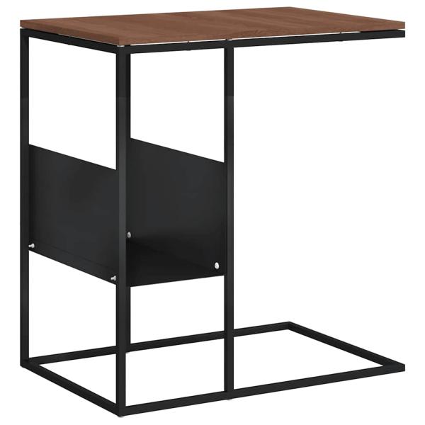 Beistelltisch Schwarz 55x36x59,5 cm Holzwerkstoff