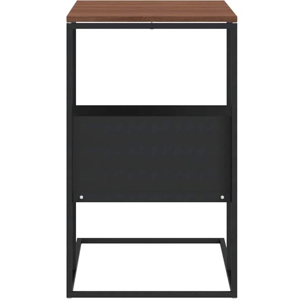 Beistelltisch Schwarz 55x36x59,5 cm Holzwerkstoff