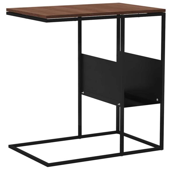 Beistelltisch Schwarz 55x36x59,5 cm Holzwerkstoff