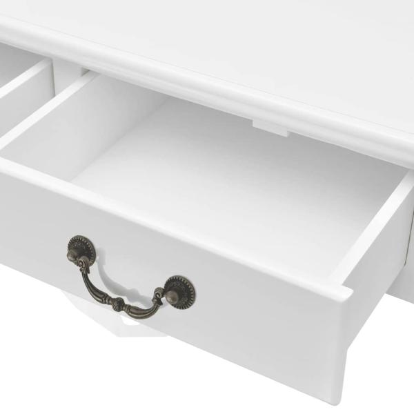 Couchtisch mit 4 Schubladen Wei?