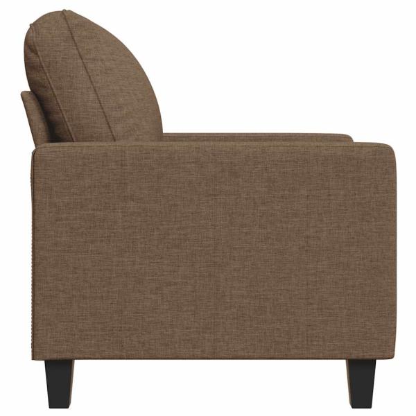 Sessel Braun 60 cm Stoff