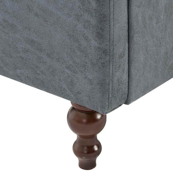 Sessel Grau Stoff