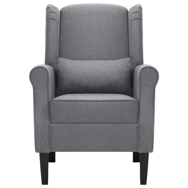 Sessel Dunkelgrau Stoff