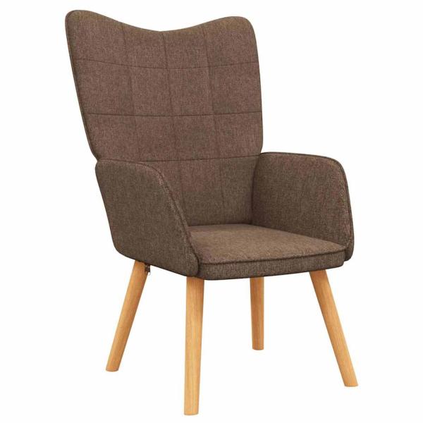 Relaxsessel Braun Stoff