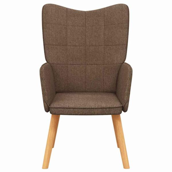 Relaxsessel Braun Stoff