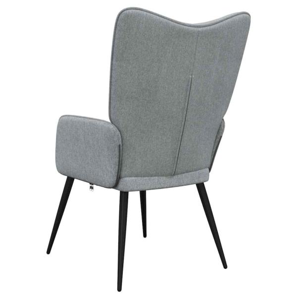 Relaxsessel Hellgrau Stoff