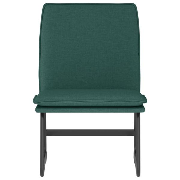 Loungesessel Dunkelgrün 52x75x76 cm Stoff